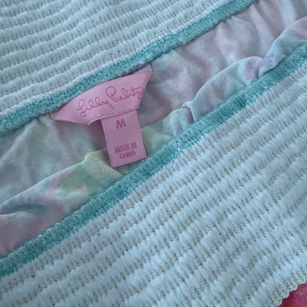 Lilly Pulitzer Pastel Floral Maxi Skirt - Pink, Green, Blue, Yellow - Picture 3 of 8